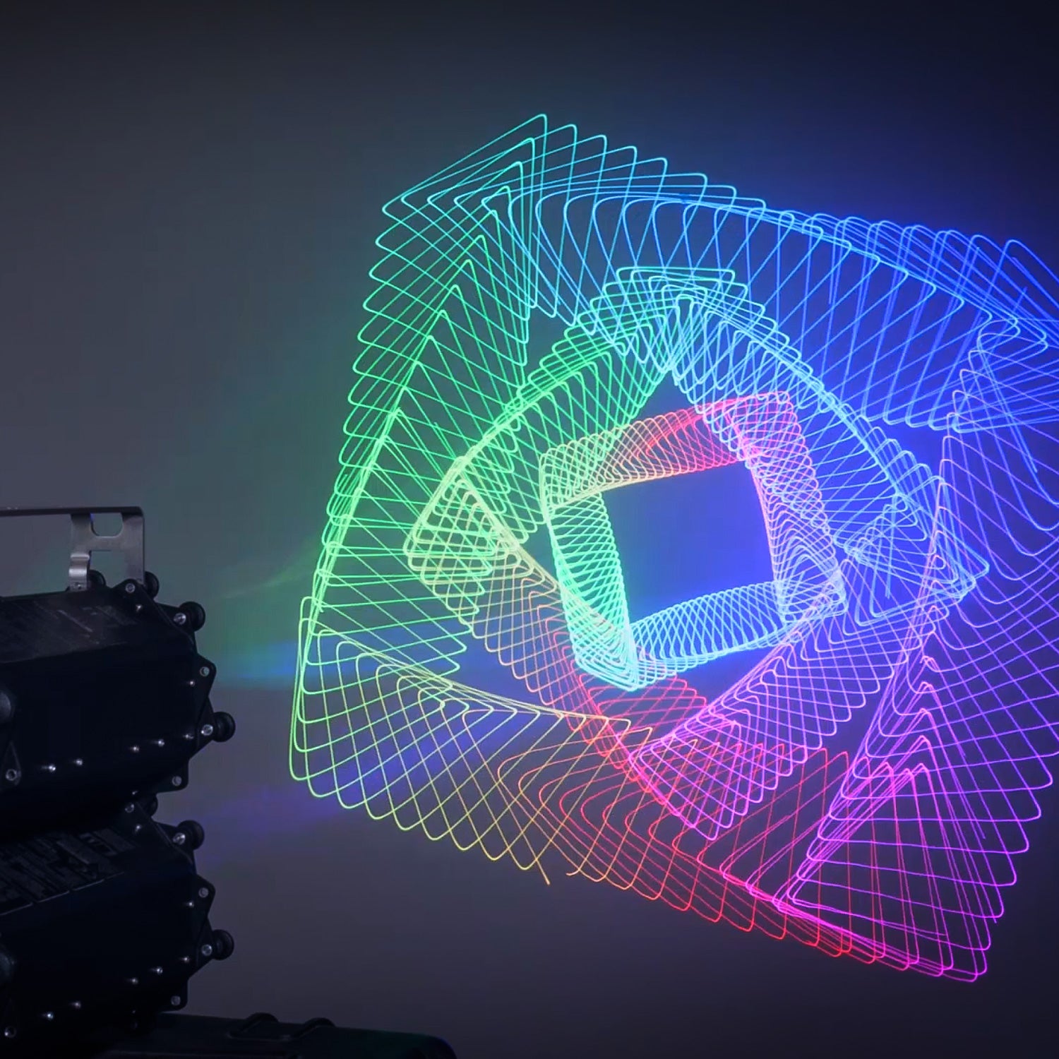 Incredible laser scanning speed