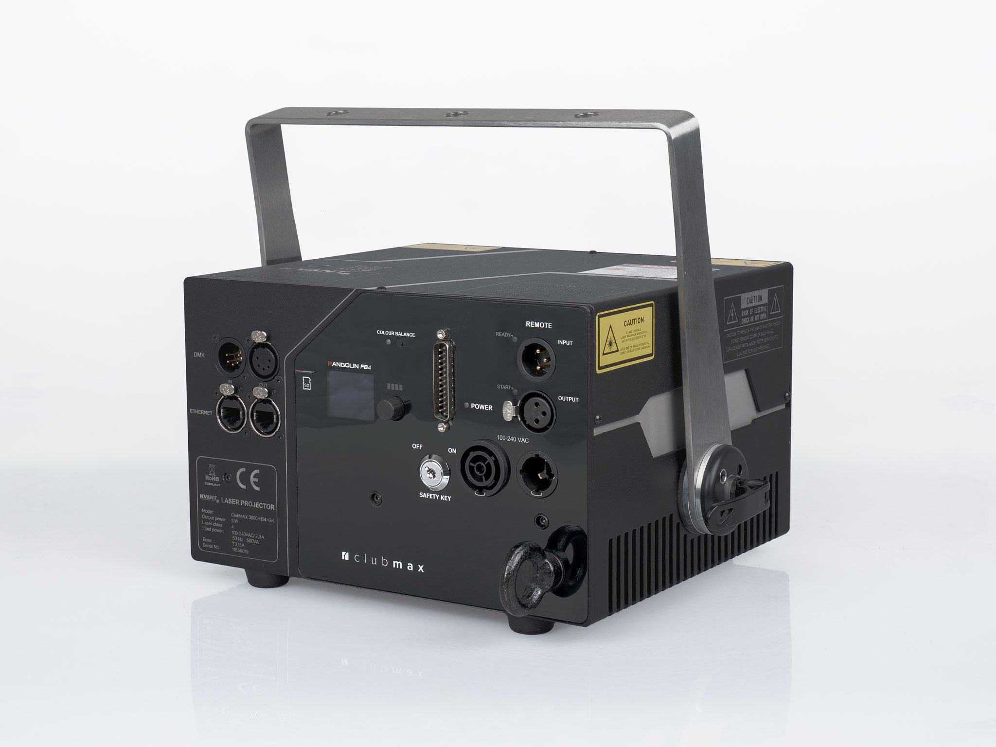 KVANT Lasers - Clubmax 3000 FB4 laser show projector_4