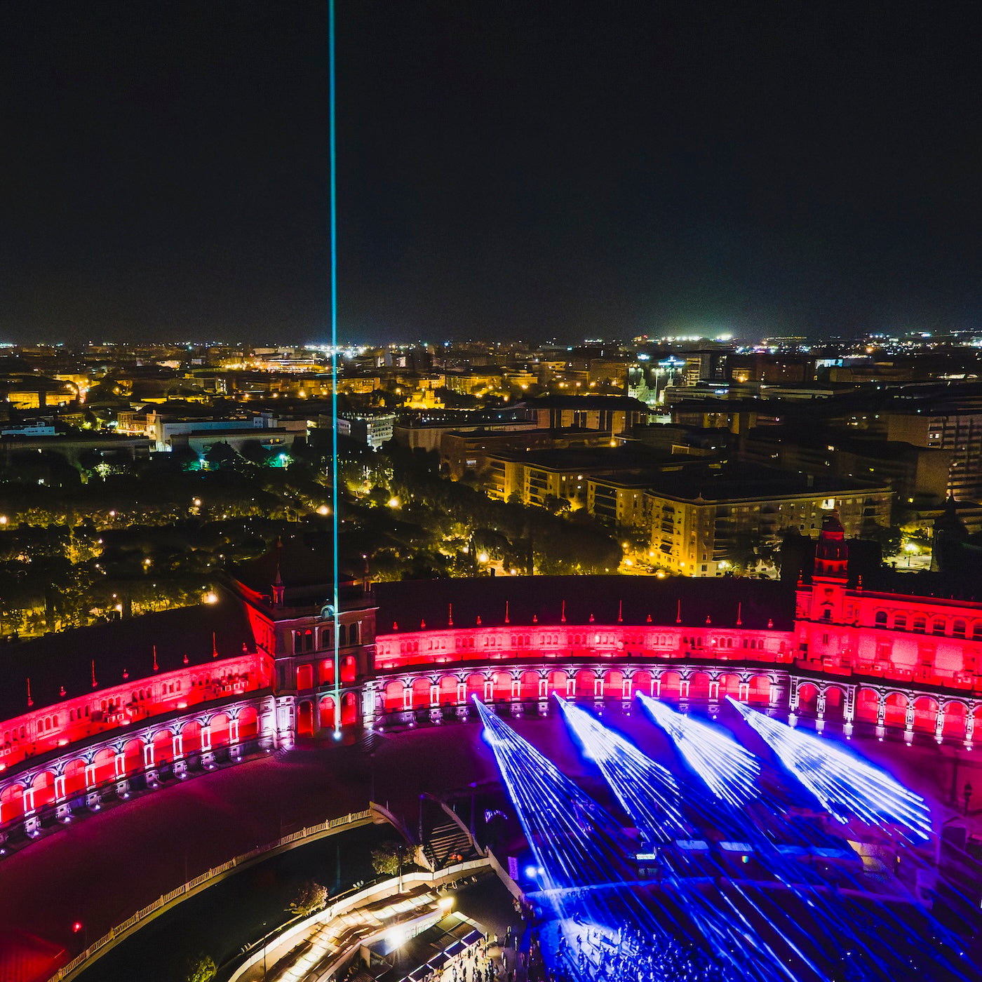 KVANT Prestige Beam 600 moving head at Jean-Michel Jarre Tour_1