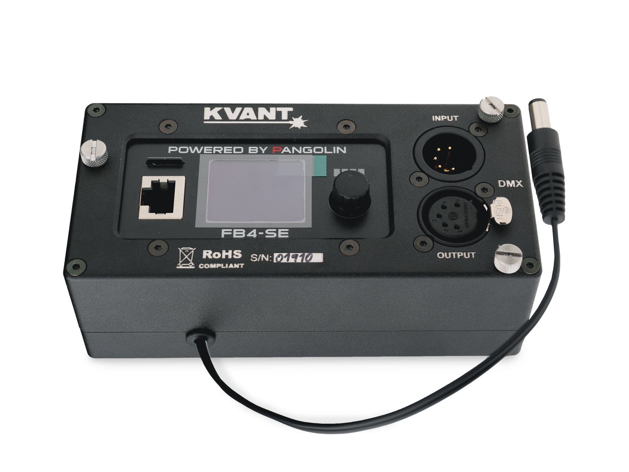 Kvant Lasers - FB4-QS DMX laser control quick connect interface for Clubmax laser projectors_2
