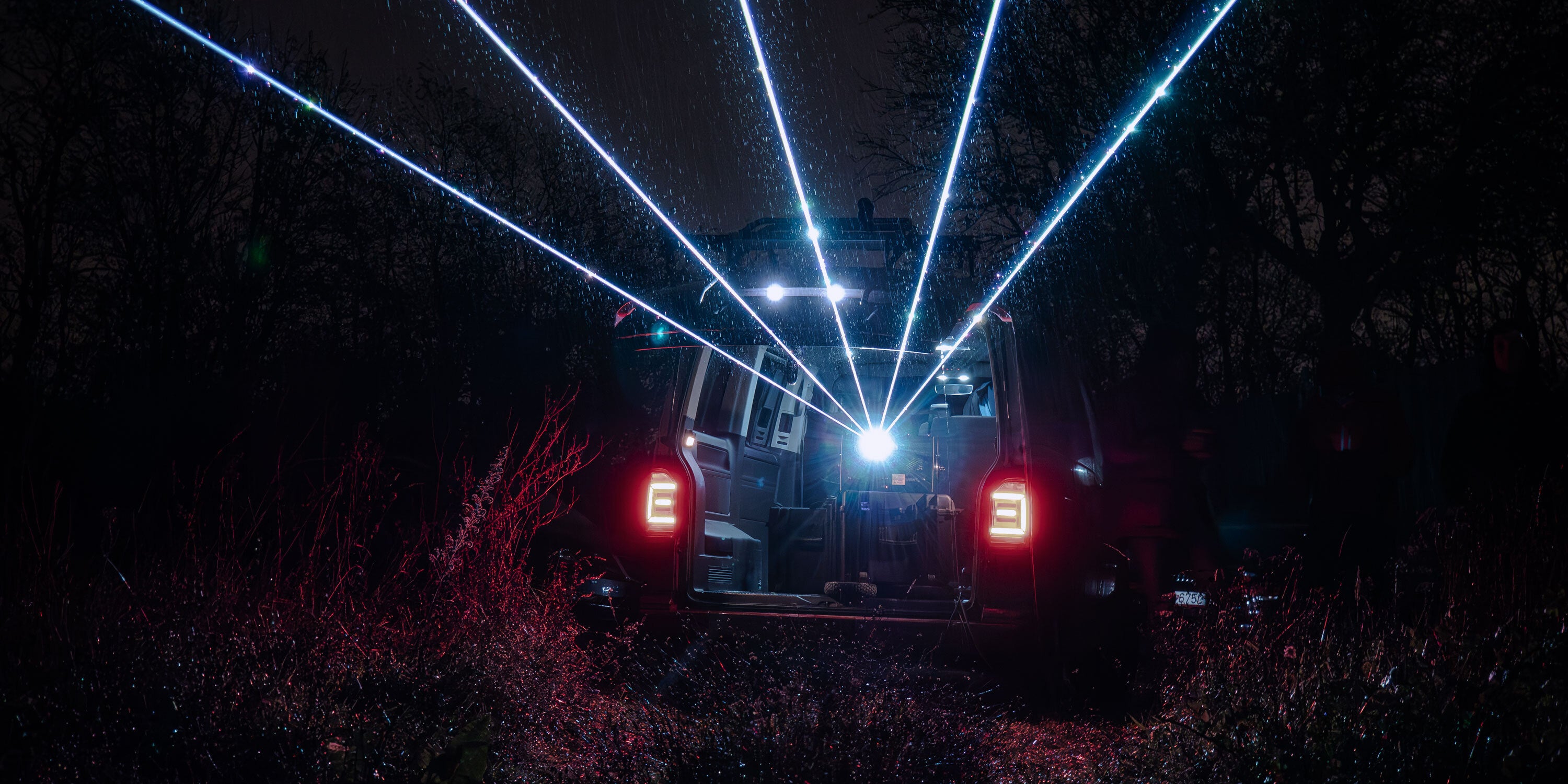 Kvant Laser Show Accessories menu