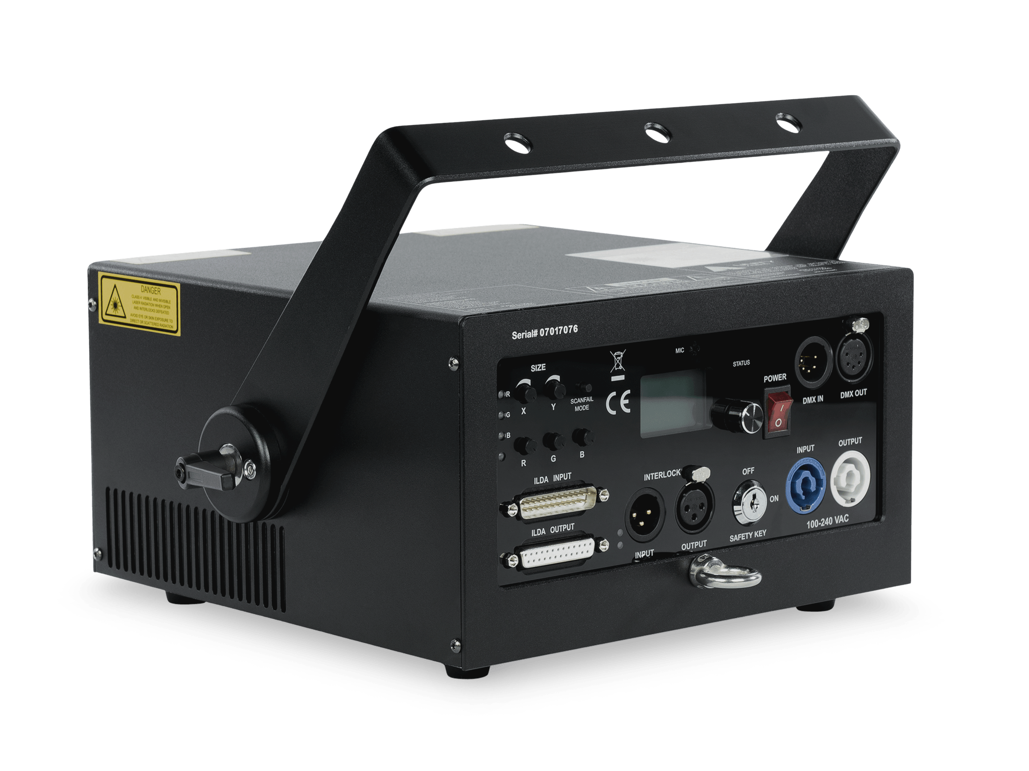 Laser show projector UNITY Raw 5 Watts_6