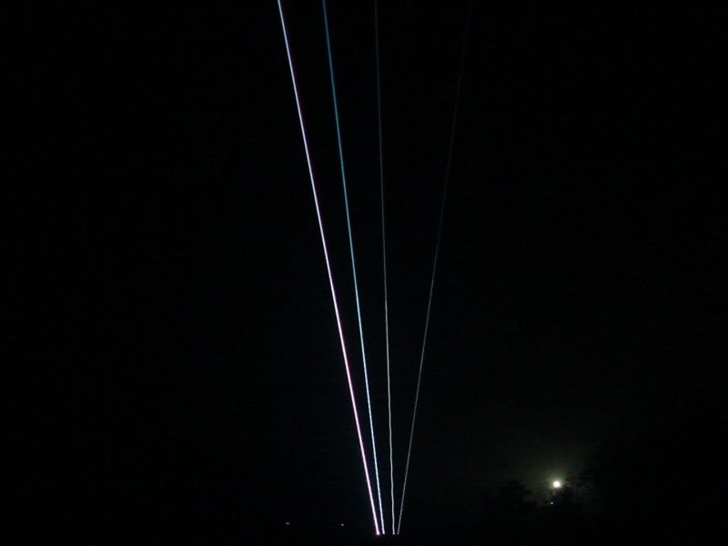Laser visibility comparison video