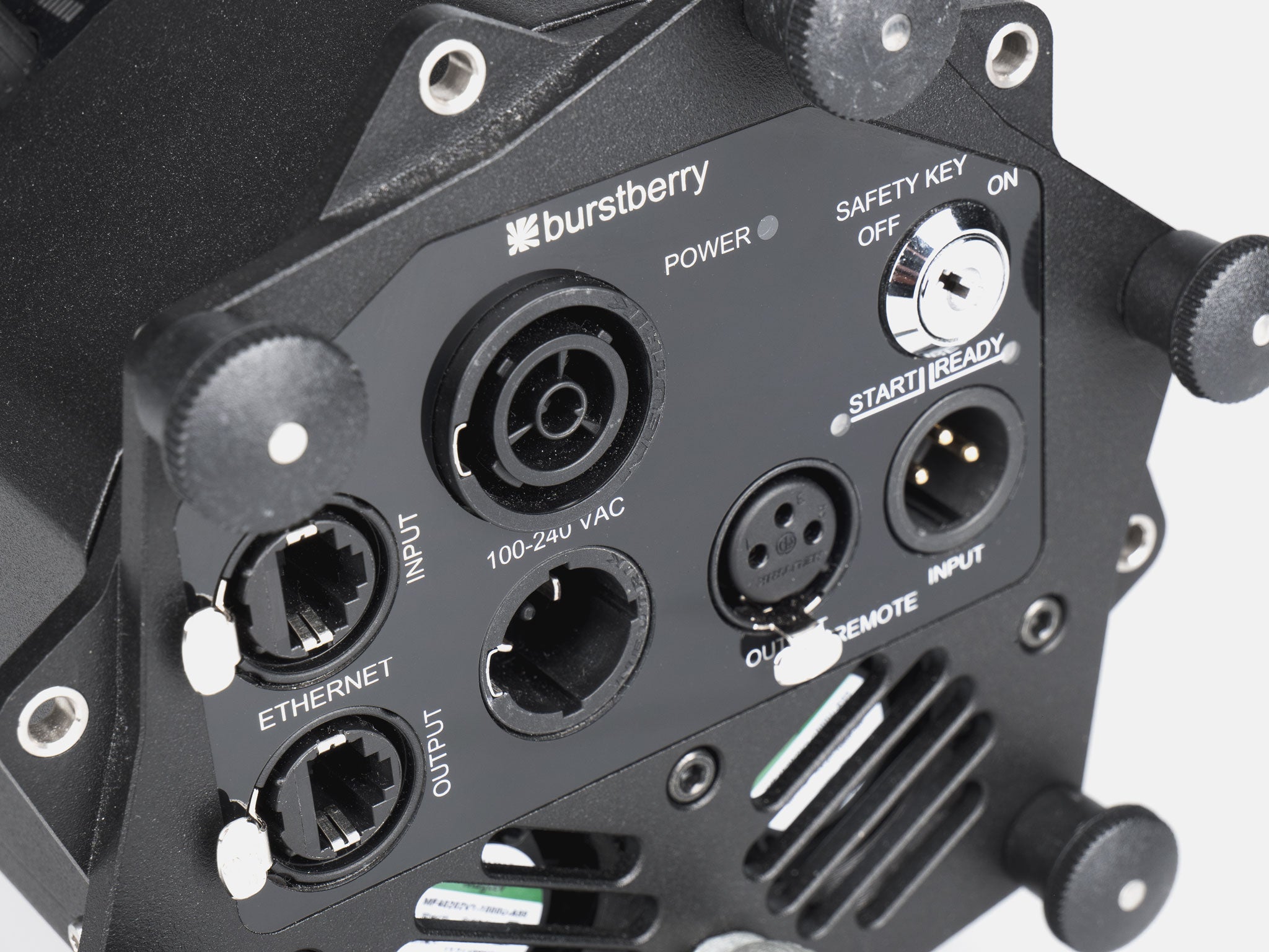 Kvant Burstberry laser projector / lighting fixture with SFX_10