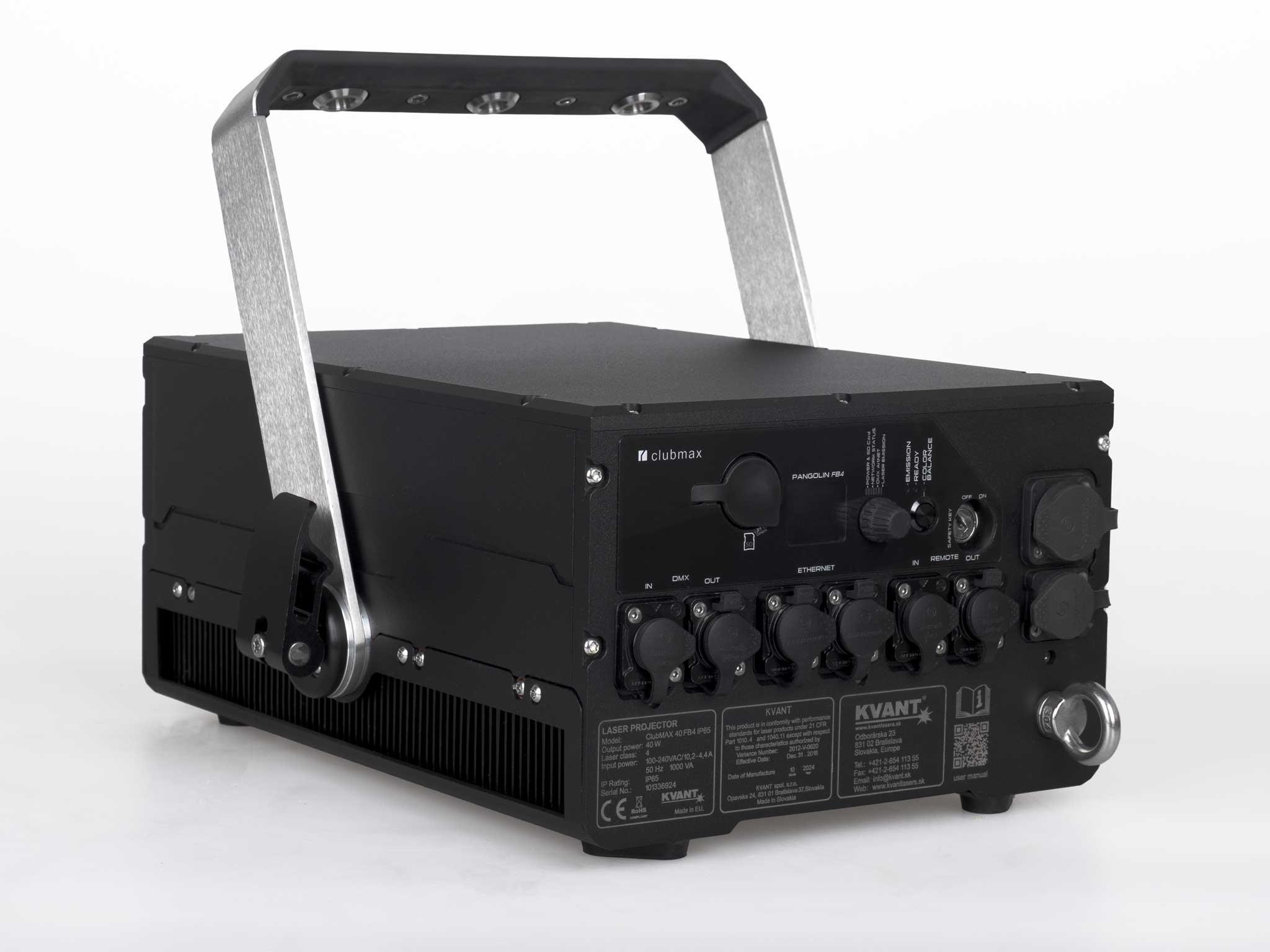 KVANT Clubmax 40 FB4 IP65 waterproof professional laser projector for outdoor shows_3