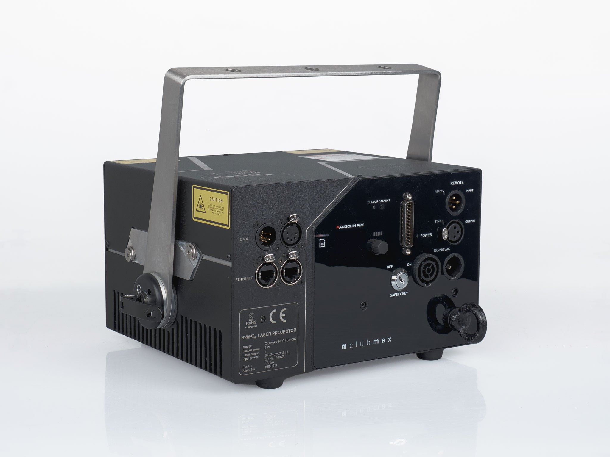 KVANT Lasers - Clubmax 3000 FB4 laser show projector_3
