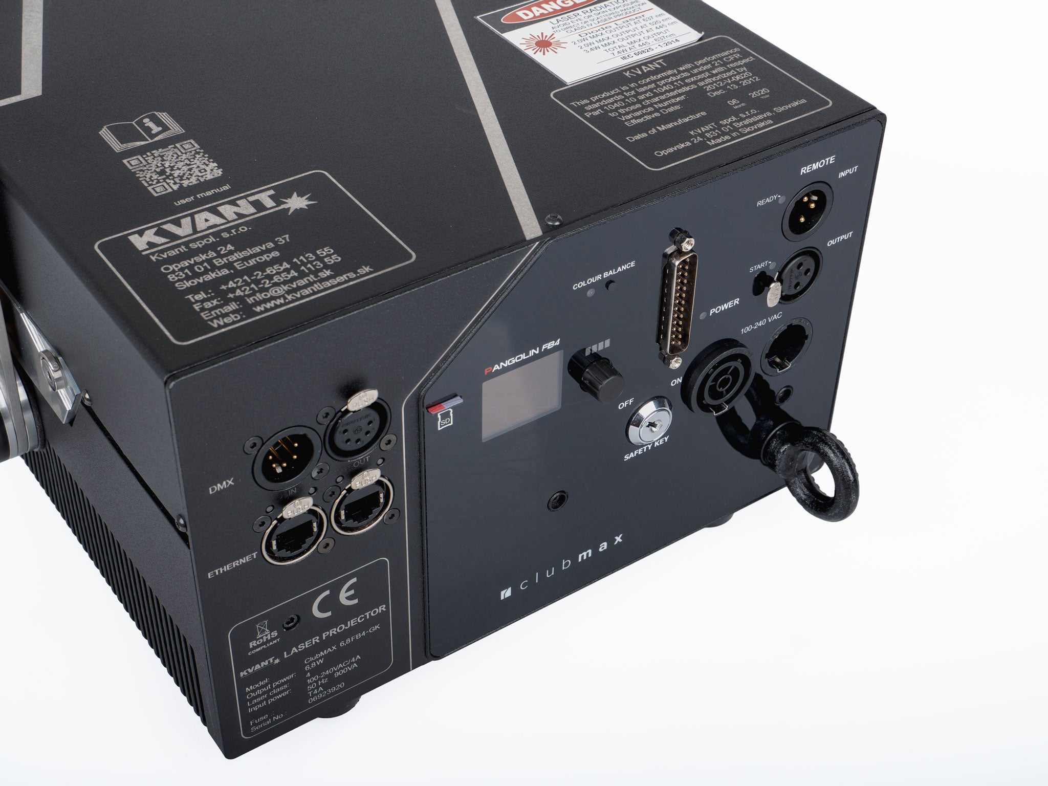 Kvant Lasers - Clubmax 6500 FB4 Laser Show Projector_5