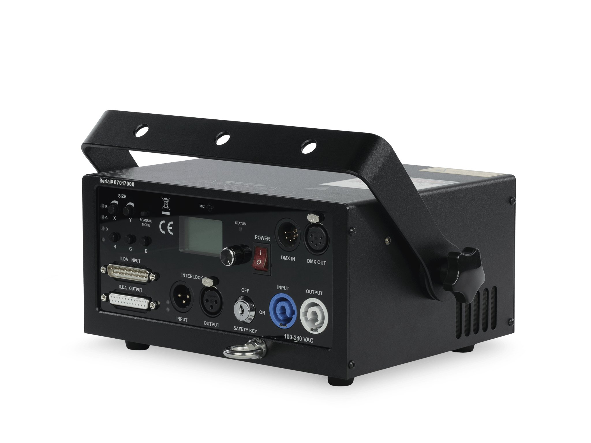 Laser show projector UNITY Raw 1.7 Watts_5
