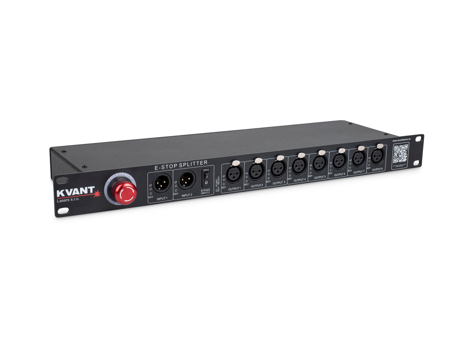 Kvant Lasers - E-STOP laser safety signal 12-channel splitter_1