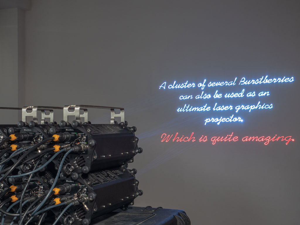 Load image into Gallery viewer, Kvant Burstberry Cluster 150Kpps scanning laser graphics_1
