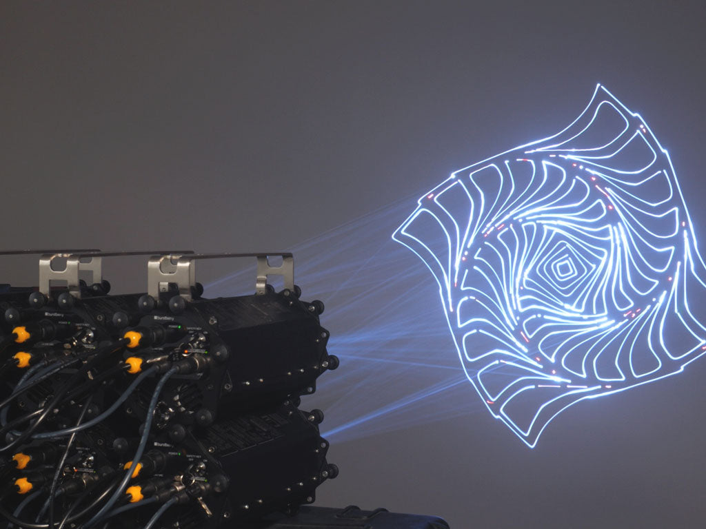 Load image into Gallery viewer, Kvant Burstberry Cluster 150Kpps scanning laser graphics_3
